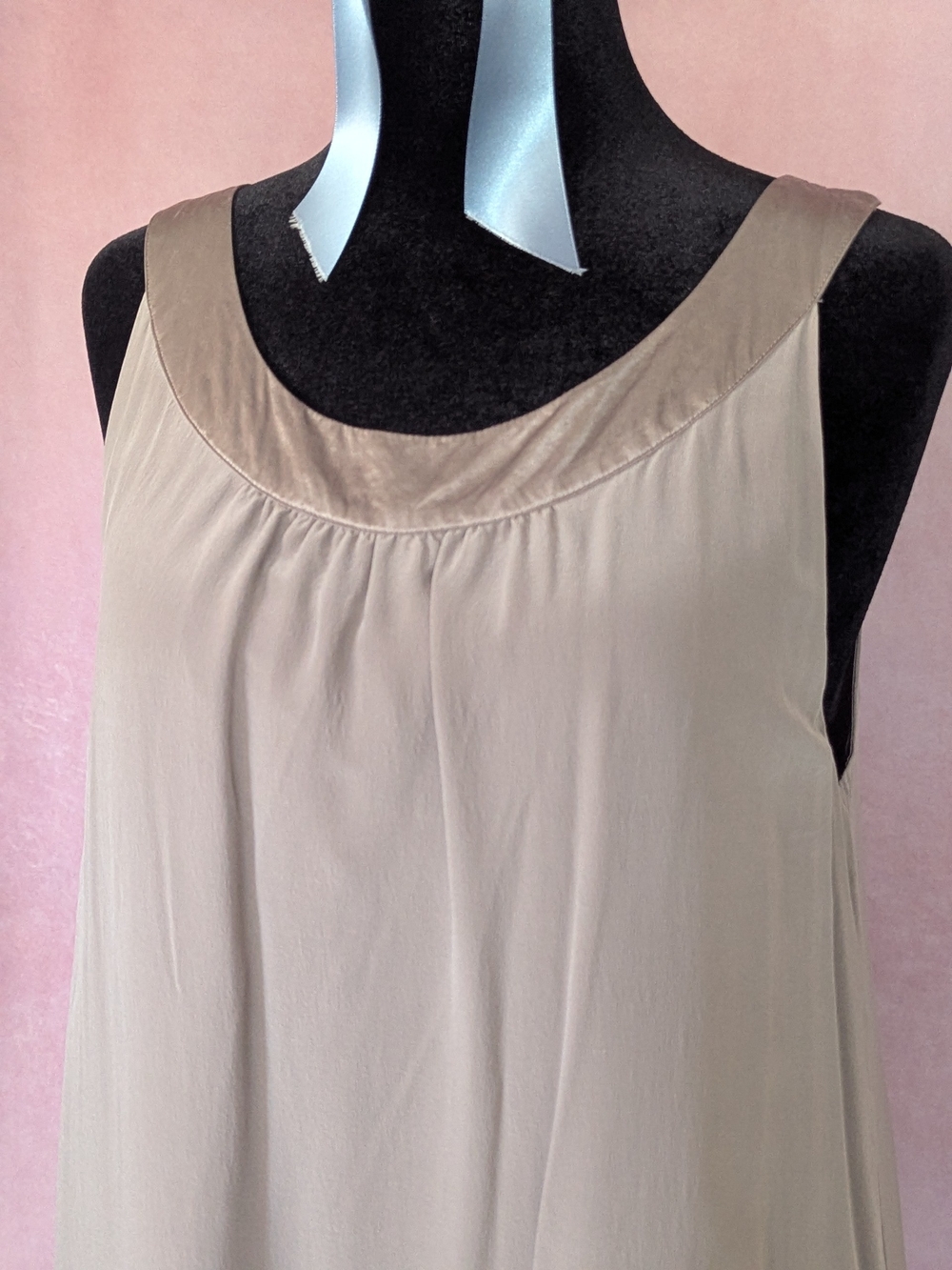 Early H&M 100% Silk Shift Dress | US 14 - Picture 4 of 5